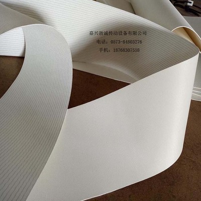 白色雙面紗輸送帶 