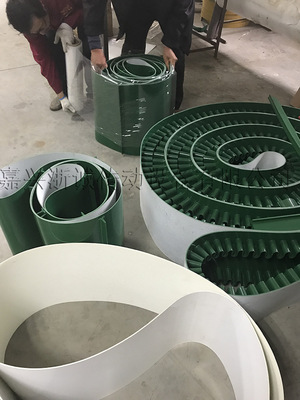 輸送帶裙邊擋板加工